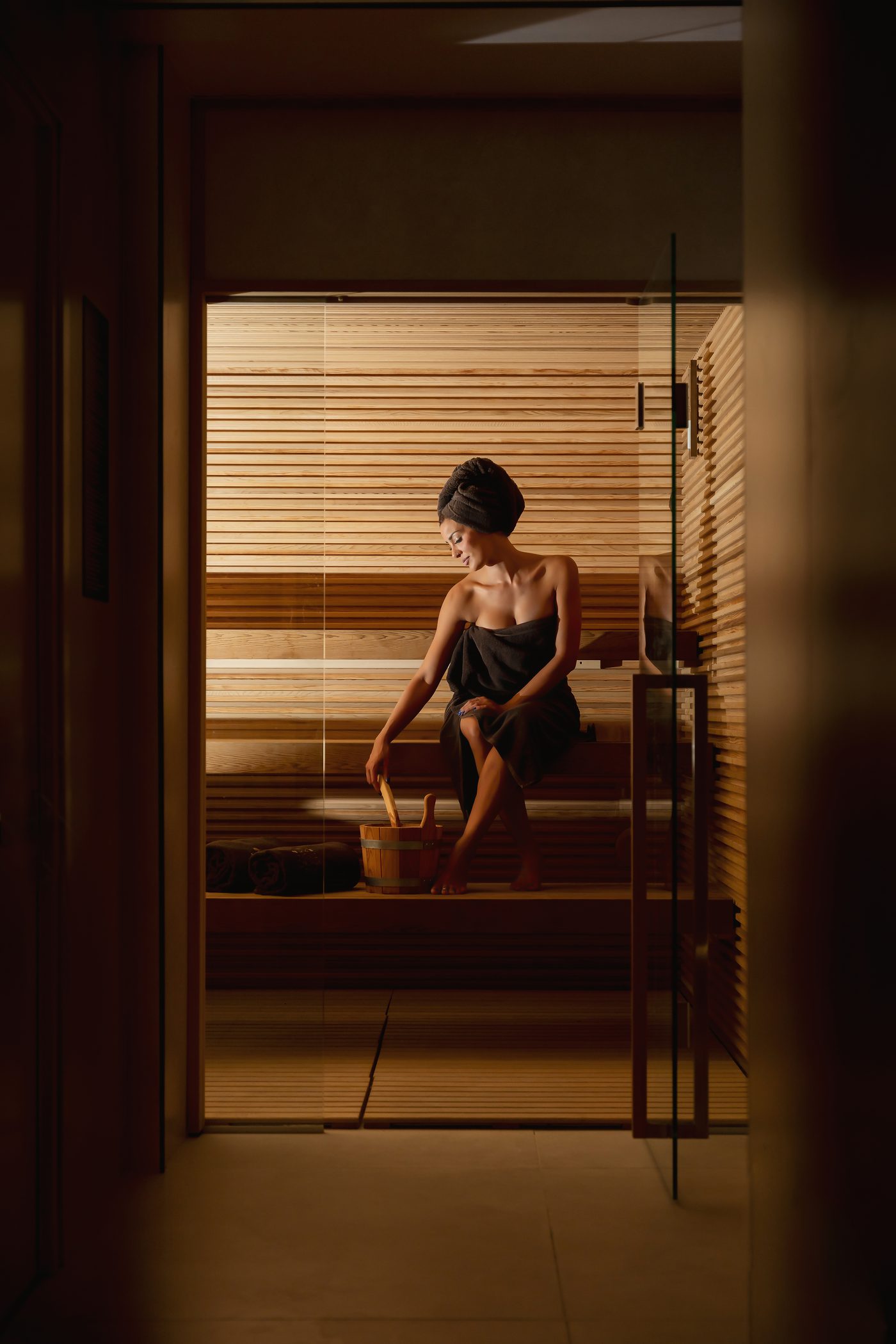 The wellness area at Habita79